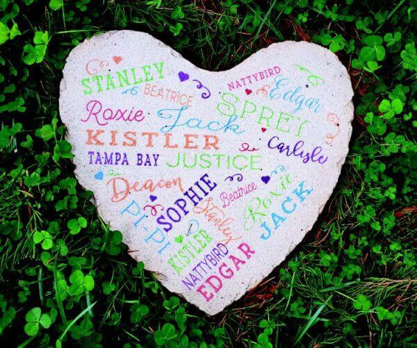Close to Her Heart Personalization Garden Stone
